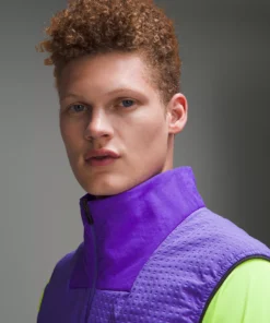 Lululemon WATER-REPELLENT FLEECE HIKING VEST -Fashion Comprehensive LM4AHNS 054795 4