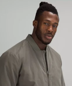 Lululemon SWITCH OVER BOMBER JACKET *COTTON BLEND -Fashion Comprehensive LM4AI7S 036763 4