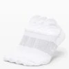 Lululemon MEN'S POWER STRIDE TAB SOCK *3 PACK -Fashion Comprehensive LM9AEMS 0002 1