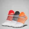 Lululemon MEN'S POWER STRIDE TAB SOCK *3 PACK MULTI-COLOUR -Fashion Comprehensive LM9AJWS 060799 1