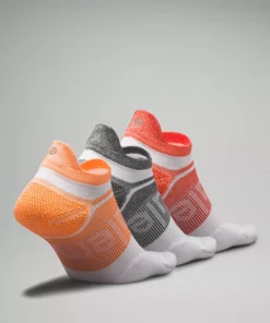 Lululemon MEN'S POWER STRIDE TAB SOCK *3 PACK MULTI-COLOUR -Fashion Comprehensive LM9AJWS 060799 3