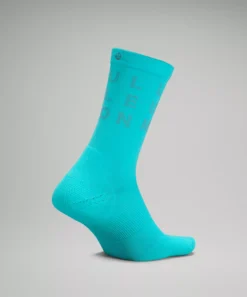 Lululemon MEN'S POWER STRIDE CREW SOCK *REFLECTIVE -Fashion Comprehensive LM9AK0S 048400 3