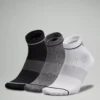 Lululemon MEN'S POWER STRIDE ANKLE SOCK *3 PACK STRIPE -Fashion Comprehensive LM9ANOS 035500 1