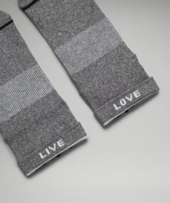 Lululemon MEN'S POWER STRIDE ANKLE SOCK *3 PACK STRIPE -Fashion Comprehensive LM9ANOS 035500 4