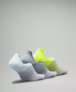 Lululemon MEN'S POWER STRIDE NO-SHOW SOCK WITH ACTIVE GRIP 3 PACK *MULTI-COLOUR -Fashion Comprehensive LM9AOES 060798 3