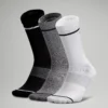 Lululemon MEN'S POWER STRIDE CREW SOCK *3 PACK -Fashion Comprehensive LM9APVS 035500 1