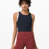 Lululemon POWER PIVOT RIBBED TANK TOP -Fashion Comprehensive LW1CKAS 031382 1
