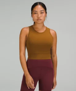 Lululemon MESH-BACK TRAINING CROPPED TANK TOP
