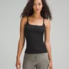 Lululemon STRAIGHT STRAP CLOSE-TO-BODY SHELF TANK TOP *ONLINE ONLY -Fashion Comprehensive LW1DTAS 0001 1