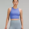 Lululemon LOGO ELASTIC EVERLUX SHELF TANK TOP