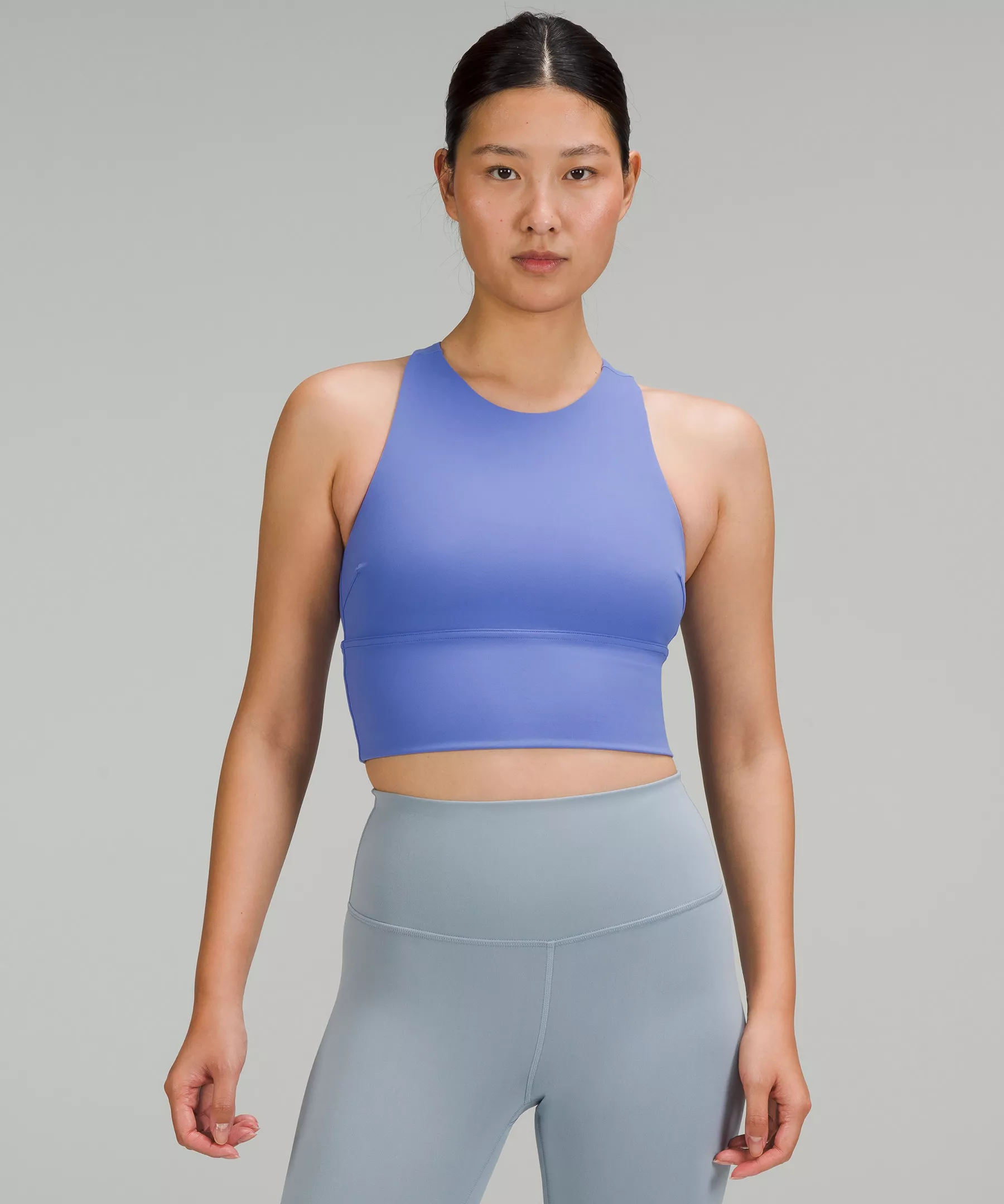 Lululemon LOGO ELASTIC EVERLUX SHELF TANK TOP 3 Lululemon LOGO ELASTIC EVERLUX SHELF TANK TOP