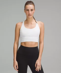 LULULEMON ENERGY LONGLINE BRA RIBBED LUXTREME *MEDIUM SUPPORT, B–D CUPS