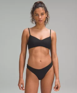 Lululemon RIBBED SWIM TOP A/B CUP