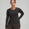 Lululemon SWIFTLY TECH LONG-SLEEVE SHIRT 2.0 *RACE LENGTH -Fashion Comprehensive LW3CCHS 4780 1