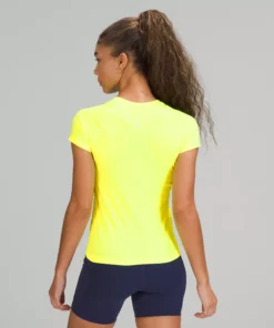 Lululemon SWIFTLY TECH SHORT-SLEEVE SHIRT 2.0 *RACE LENGTH -Fashion Comprehensive LW3DZBS 045857 3