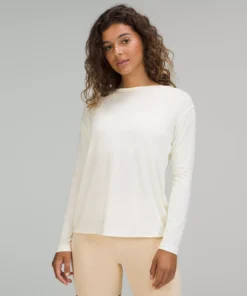 Lululemon MODAL-BLEND OPEN-BACK LONG SLEEVE SHIRT