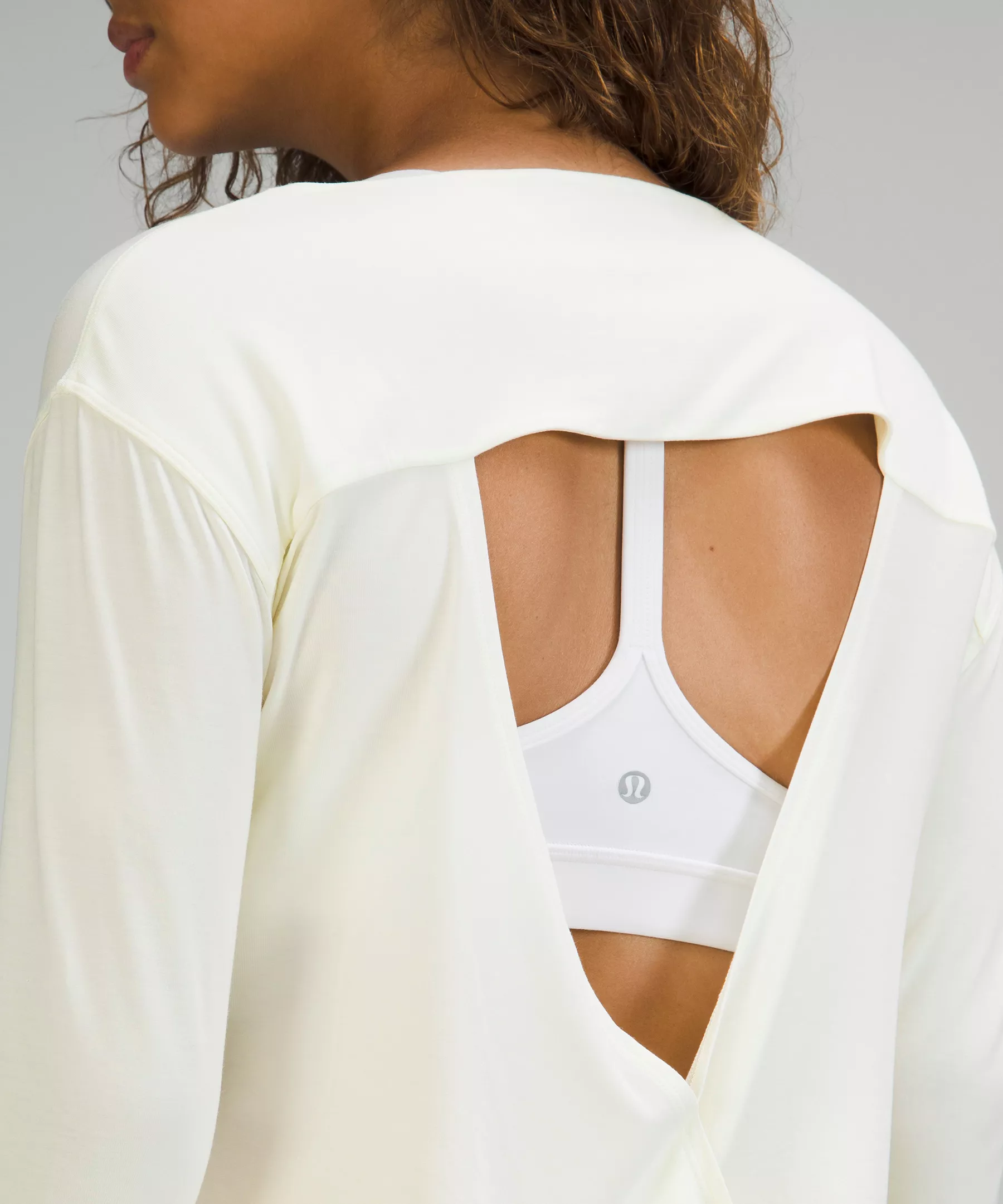 Lululemon MODAL-BLEND OPEN-BACK LONG SLEEVE SHIRT 7 Lululemon MODAL-BLEND OPEN-BACK LONG SLEEVE SHIRT - Image 5