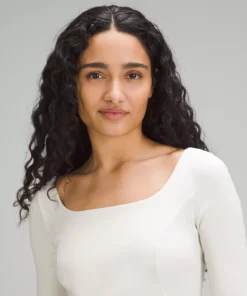 Lululemon HALF-SLEEVE CLOSE-TO-BODY SHELF T-SHIRT -Fashion Comprehensive LW3GCKS 027597 4