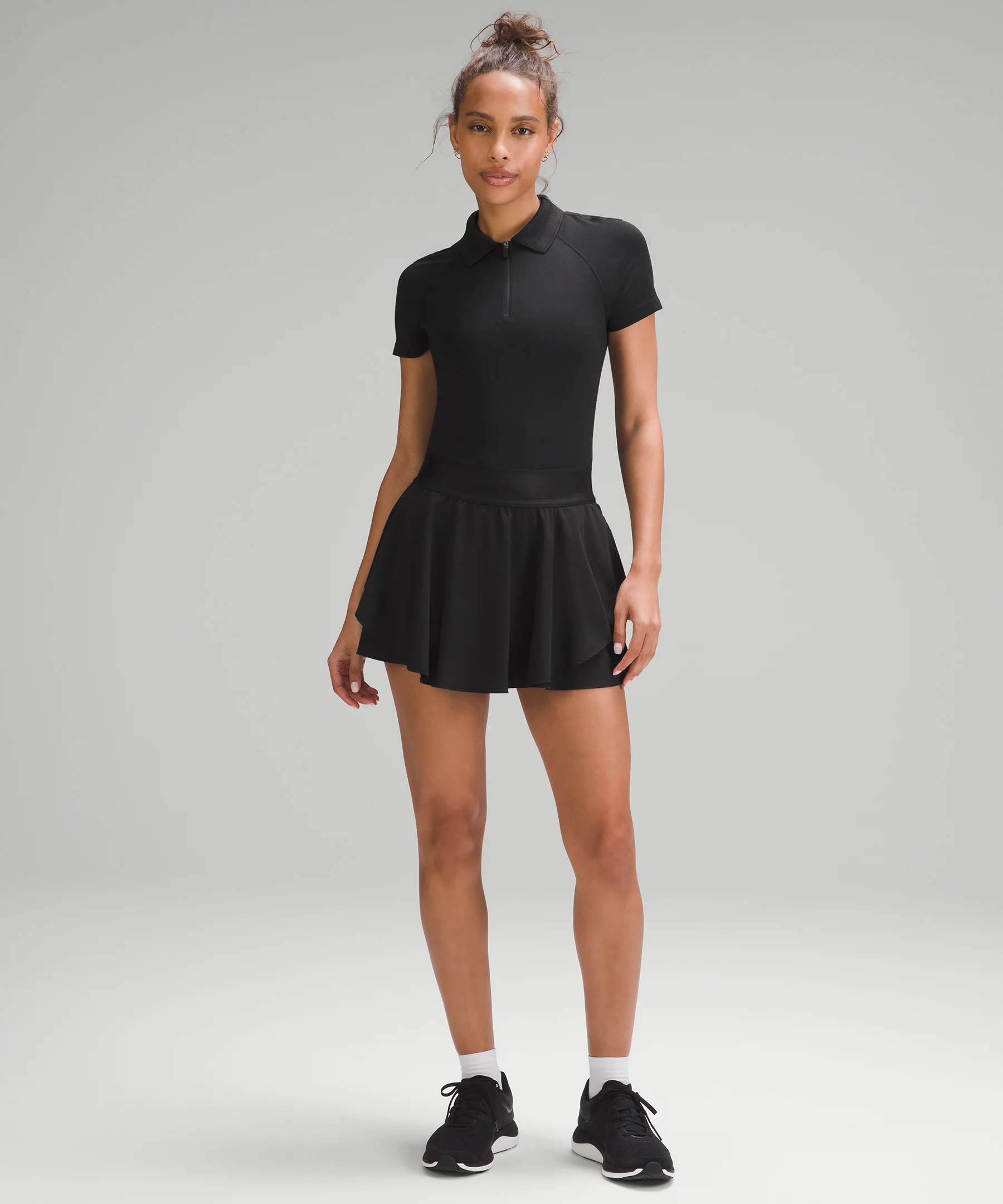 Lululemon SWIFTLY TECH SHORT SLEEVE HALF-ZIP POLO SHIRT 4 Lululemon SWIFTLY TECH SHORT SLEEVE HALF-ZIP POLO SHIRT - Image 2