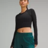 Lululemon SWIFTLY TECH CROPPED LONG-SLEEVE SHIRT 2.0 -Fashion Comprehensive LW3GH4S 4780 1