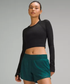 Lululemon SWIFTLY TECH CROPPED LONG-SLEEVE SHIRT 2.0