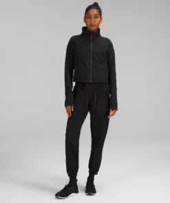 Lululemon WATER-REPELLENT FLEECE HIKING JACKET -Fashion Comprehensive LW4BWLS 0001 2