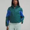 Lululemon EVERGREEN CROPPED FULL-ZIP HOODIE -Fashion Comprehensive LW4BXGS 058823 1