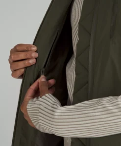 Lululemon LONG INSULATED BOMBER VEST 14 Lululemon LONG INSULATED BOMBER VEST -Fashion Comprehensive LW4BXQS 044629 6