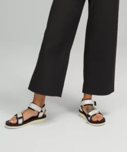 Lululemon CITY SLEEK 5 POCKET WIDE LEG PANT -Fashion Comprehensive LW5DXXS 0001 5