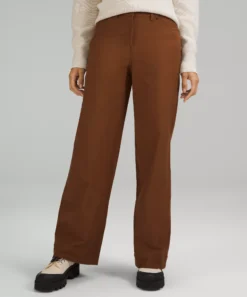 Lululemon CITY SLEEK 5 POCKET HIGH-RISE WIDE-LEG PANT *LIGHT UTILITECH