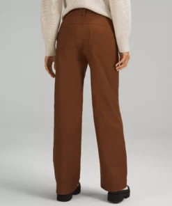 Lululemon CITY SLEEK 5 POCKET HIGH-RISE WIDE-LEG PANT *LIGHT UTILITECH -Fashion Comprehensive LW5ENJS 055842 3