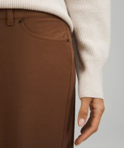 Lululemon CITY SLEEK 5 POCKET HIGH-RISE WIDE-LEG PANT *LIGHT UTILITECH -Fashion Comprehensive LW5ENJS 055842 4