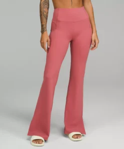 Lululemon GROOVE HIGH-RISE SPLIT-HEM FLARED PANT *NULU