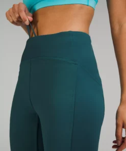Lululemon TECH FLEECE HIGH-RISE RUNNING TIGHT 28" -Fashion Comprehensive LW5EYNS 034204 4