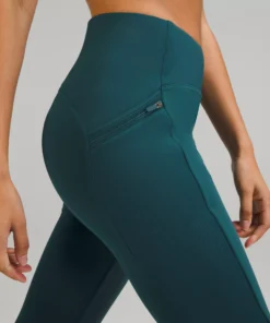 Lululemon TECH FLEECE HIGH-RISE RUNNING TIGHT 28" -Fashion Comprehensive LW5EYNS 034204 5