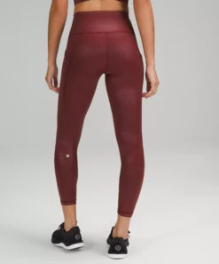Lululemon WUNDER TRAIN HIGH-RISE TIGHT WITH POCKETS 25" *FOIL -Fashion Comprehensive LW5FCDS 059674 3