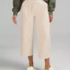 Lululemon LOUNGEFUL HIGH-RISE WIDE LEG CROPPED PANTS -Fashion Comprehensive LW6BVDS 047748 1