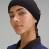 Lululemon WOMEN'S RIBBED MERINO WOOL-BLEND KNIT EAR WARMER -Fashion Comprehensive LW9ED7S 0001 1