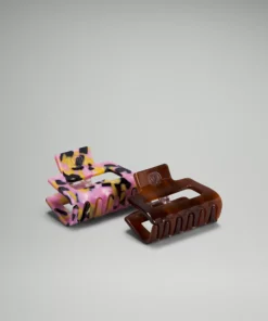 Lululemon MEDIUM CLAW HAIR CLIPS *2 PACK -Fashion Comprehensive LW9EQHS 062172 3