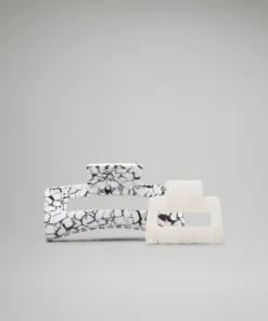 Lululemon EXTRA LARGE + MEDIUM CLAW HAIR CLIPS *2 PACK