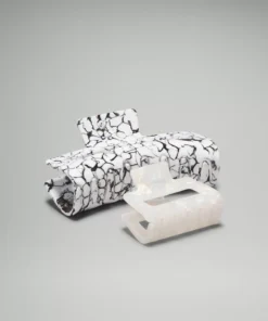 Lululemon EXTRA LARGE + MEDIUM CLAW HAIR CLIPS *2 PACK -Fashion Comprehensive LW9FEPS 065156 4