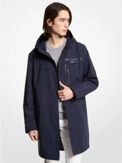 Michael Kors STOCKTON WATER RESISTANT HOODED COAT