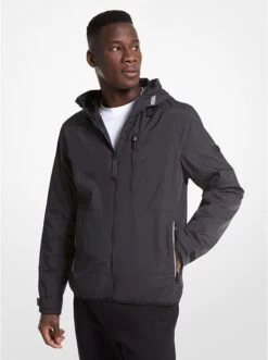 Michael Kors WOVEN WINDERBREAKER JACKET