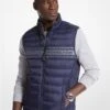 Michael Kors LOGO TAPE QUILTED NYLON PUFFER VEST -Fashion Comprehensive MC66553 0436 1