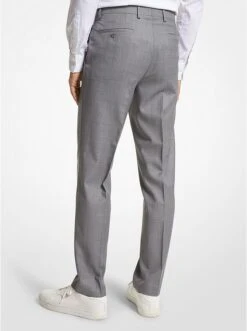 Michael Kors MODERN-FIT WOOL BLEND SUIT PANTS 5 Michael Kors MODERN-FIT WOOL BLEND SUIT PANTS -Fashion Comprehensive MCHUPX 0007 2