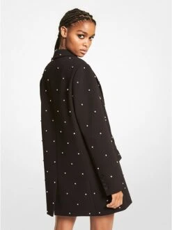 Michael Kors EMBELLISHED CREPE BLAZER -Fashion Comprehensive MF2207WBKN 0001 2