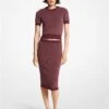 Michael Kors LOGO JACQUARD PENCIL SKIRT -Fashion Comprehensive MH1703D5KZ 1610 1