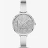 Michael Kors CHARLEY PAVÉ SILVER-TONE WATCH -Fashion Comprehensive MK4432 0040 1