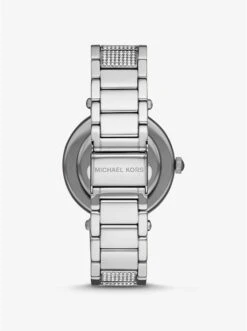 Michael Kors OVERSIZED PARKER PAVÉ SILVER-TONE WATCH -Fashion Comprehensive MK6759 0040 3