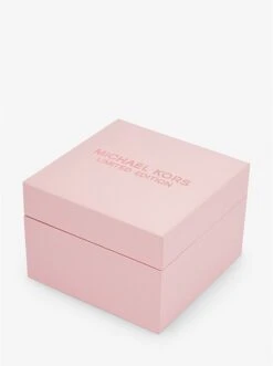 Michael Kors LIMITED-EDITION OVERSIZED RAQUEL PAVÉ ROSE GOLD-TONE WATCH -Fashion Comprehensive MK7343 0622 6